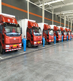 常州到云南物流公司车辆展示